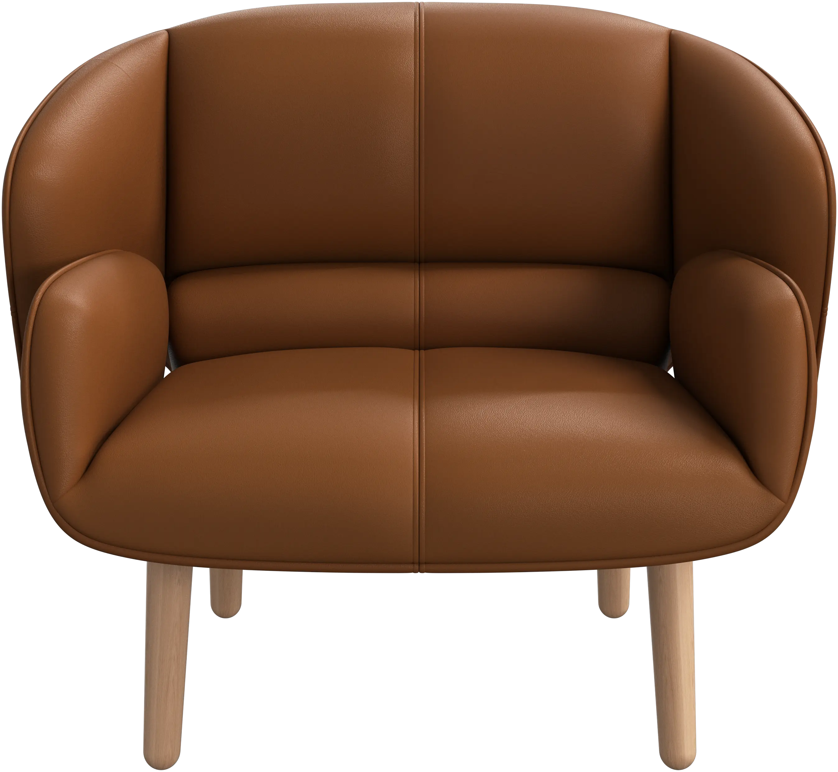 モダンなデザイナーアームチェア - ブラウン | ボーコンセプト